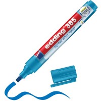 Edding 385-10 Açık Mavi Flipchart Efekt Markör ~1-5 mm Kaligrafi Uç