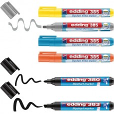  Edding 385-380-383K699 Flipchart Markör 6'Lı Set 