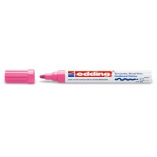 Edding 4000 Su Bazlı Mat Hobi - Sanat Kalemi ~2-4 mm Yuvarlak Uçlu Pembe