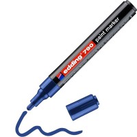Edding 790-03 Mavi Tam Örtücü Boya Kalemi ~2-3 mm Yuvarlak Uç