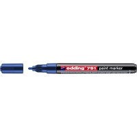 Edding 791-03 Mavi Tam Örtücü Boya Kalemi ~1-2 mm Yuvarlak Uç