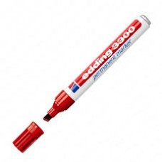 Edding 3300 Permanent Markör ~1-5 mm Kesik Uçlu Kalem Kırmızı