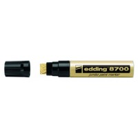 Edding 8700 Jumbo Paint Markörü ~5-18 mm Kesik Uçlu Tam Örtücü Boya Kalemi Altın Edding 8700 Jumbo Paint Markörü ~5-18 mm Kesik Uçlu Tam Örtücü Boya Kalemi Altın
