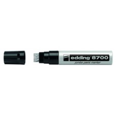 Edding 8700 Jumbo Paint Markörü ~5-18 mm Kesik Uçlu Tam Örtücü Boya Kalemi Gümüş Edding 8700 Jumbo Paint Markörü ~5-18 mm Kesik Uçlu Tam Örtücü Boya Kalemi Gümüş