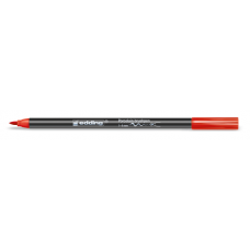 Edding 4200 Porselen Kalemi ~1-4 mm Fırça Uçlu Kırmızı