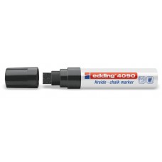 Edding 4090 Sıvı Tebeşir Markörü ~4-15 mm Kesik Uçlu Siyah Edding 4090 Sıvı Tebeşir Markörü ~4-15 mm Kesik Uçlu Siyah