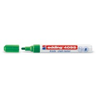 Edding 4095 Sıvı Tebeşir Markörü ~2-3 mm Yuvarlak Uçlu Yeşil