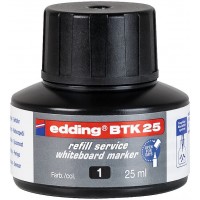 Edding BTK25-001 Yedek Mürekkep 25 ml Siyah