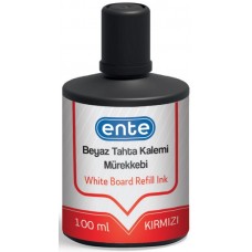 ENTE DK0464 Kırmızı Tahta Kalemi Mürekkebi 100 ml ENTE DK0464 Kırmızı Tahta Kalemi Mürekkebi 100 ml