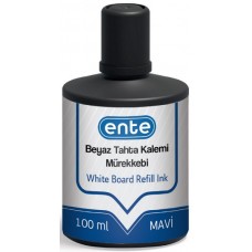 ENTE DK0488 Mavi Tahta Kalemi Mürekkebi 100 ml ENTE DK0488 Mavi Tahta Kalemi Mürekkebi 100 ml