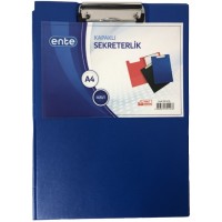 ENTE DK1478 Mavi A4 PP Kapaklı Sekreter Notluğu