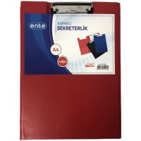 ENTE DK1485 Kırmızı A4 PP Kapaklı Sekreter Notluğu