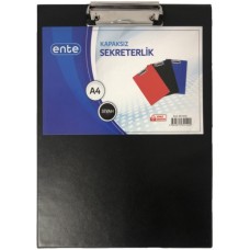 ENTE DK1492 Siyah A4 PP Kapaksız Sekreter Notluğu ENTE DK1492 Siyah A4 PP Kapaksız Sekreter Notluğu