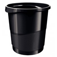 Esselte 623952 Vivida Siyah Çöp Kovası