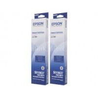 EPSON C13S015647BA - 2'Li Paket Siyah Şerit - LX-350 / 300+ / 30 /8750/ 4 Milyon Karakter