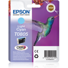 Epson T0805 Açık Mavi Orijinal Mürekkep Kartuş 7.4ML C13T08054011