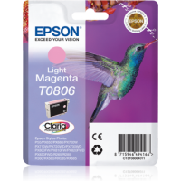 Epson T0806 Açık Kırmızı Orijinal Mürekkep Kartuş 7.4ML C13T08064011 Epson T0806 Açık Kırmızı Orijinal Mürekkep Kartuş 7.4ML C13T08064011
