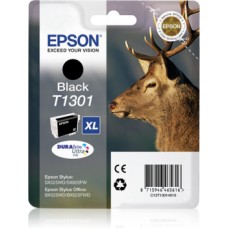 Epson T1301 Siyah Orijinal Mürekkep Kartuş XL 25.4ML C13T13014010