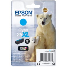 Epson T2632 Mavi Orijinal Mürekkep Kartuş 9.7ML 26XL C13T26324012 Epson T2632 Mavi Orijinal Mürekkep Kartuş 9.7ML 26XL C13T26324012