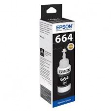 Epson T6641 Siyah Orijinal Mürekkep Şişe 70ML C13T66414A