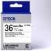 Epson LK-7WBN Orijinal Standart Etiket Kartuşu Siyah / Beyaz 36 mm (9 m) C53S657006