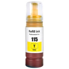 Epson 115 Ecotank Sarı Muadil Pigment Mürekkep Şişe (70 ml) C13T07D44A 