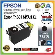 Epson T1301 Siyah Muadil Mürekkep Kartuş XL 25.4ML C13T13014010