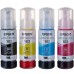 Epson 103 Orijinal Mürekkep Şişe Mavi / Kırmızı / Sarı / Siyah 4'Lü Multipack丨C13T00S64A Epson 103 Orijinal Mürekkep Şişe Mavi / Kırmızı / Sarı / Siyah 4'Lü Multipack丨C13T00S64A