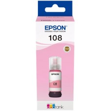 Epson 108 Ecotank Açık Kırmızı Orijinal Mürekkep Şişe 7200 Sayfa (70 ml) C13T09C64A