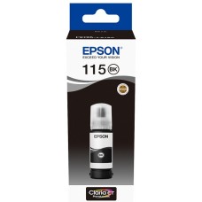Epson 115 Ecotank Siyah Orijinal Pigment Mürekkep Şişe (70 ml) C13T07C14A
