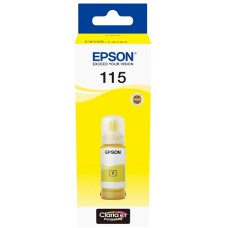 Epson 115 Ecotank Sarı Orijinal Pigment Mürekkep Şişe (70 ml) C13T07D44A 