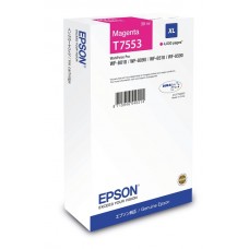 Epson C13T755340 Kırmızı Orijinal Mürekkep Kartuş XL 4000 Sayfa / T7553XL WF-C8010 / 8590 / 8510 / 8590