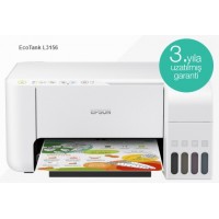Epson L3156 Tanklı Renkli A4 Yazıcı, Fotokopi, Tarayıcı, Wi-Fi C11CG86413