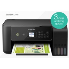 Epson L3160 Tanklı Renkli A4 Yazıcı, Fotokopi, Tarayıcı, Wi-Fi  C11CH42403