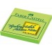 Faber-Castell 50x50mm Yapışkan Notluk, Fosforlu Yeşil 5089565842000