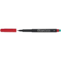 Faber-Castell 1523-21 S Multimark Permanent Kalemi 0.4 mm Kırmızı