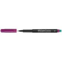 Faber-Castell 1523 Multimark Permanent  Kalemi 0.4 mm Yuvarlak Uçlu Mor