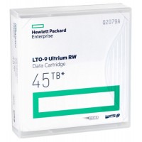 HPE LTO‑9 Ultrium 45 TB RW Özel Etiketsiz 20 Veri Kartuşu Kutulu (Q2079A)