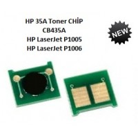 HP 35A LaserJet Toner Kartuşu Chip CB435A HP 35A LaserJet Toner Kartuşu Chip CB435A