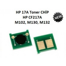 HP 17A Siyah LaserJet Toner Kartuşu CHİP CF217A
