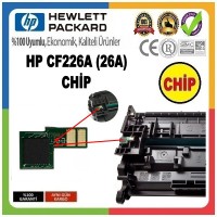 HP 26A Siyah CHİP (Toner Kartuşu için) CF226A