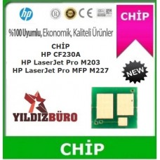 HP 30A Siyah LaserJet Toner Chip CF230A