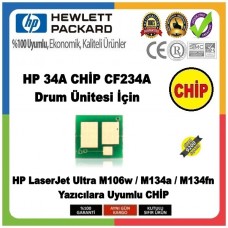 HP 34A CHİP (LaserJet Drum Ünitesi İçin) CF234A
