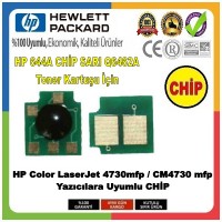 HP 644A CHİP (Toner Kartuşu) Sarı Q6462A HP 644A CHİP (Toner Kartuşu) Sarı Q6462A
