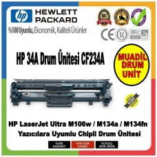 HP 34A Siyah MUADİL Japanese LaserJet Drum Ünitesi CF234A