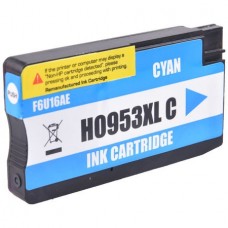 HP 953XL Mavi Muadil New Firmware Mürekkep Kartuşu 27,0 ml. (F6U16AE)