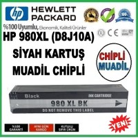 HP 980XL Siyah MUADİL Mürekkep Kartuşu (D8J10A)