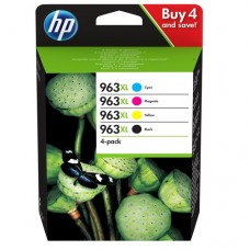 HP 963 Siyah / Mavi / Kırmızı / Sarı 4' Lü Orijinal Mürekkep Kartuşları (6ZC70AE) HP 963 Siyah / Mavi / Kırmızı / Sarı 4' Lü Orijinal Mürekkep Kartuşları (6ZC70AE)