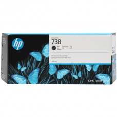 HP 738 Siyah Orijinal Designjet Mürekkep Kartuşu 300 ml (498N8A)