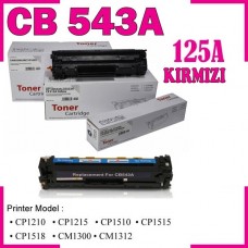 HP 125A Kırmızı Muadil Toner Kartuşu (Xbox) CB543A